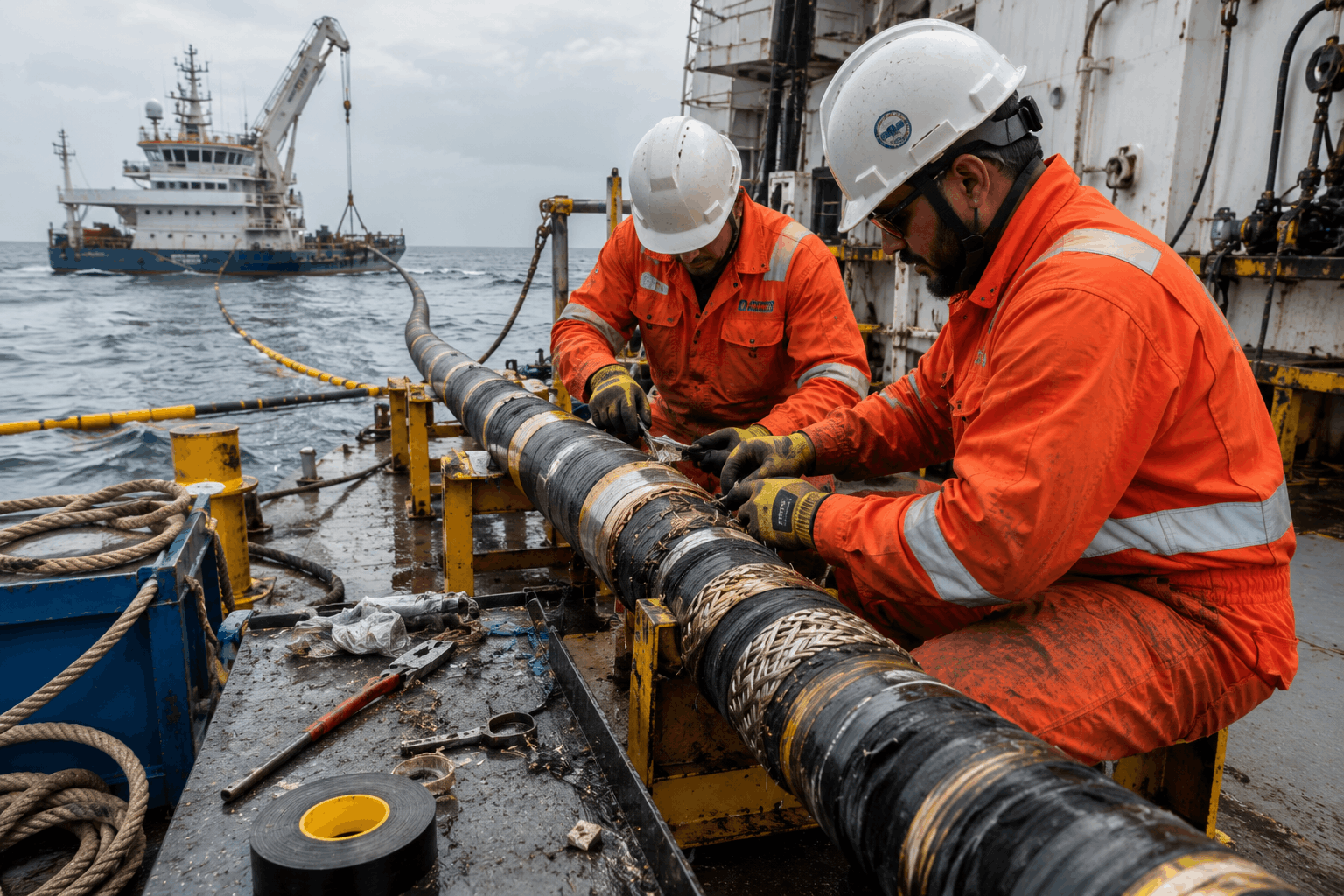 Underwater cable inspection